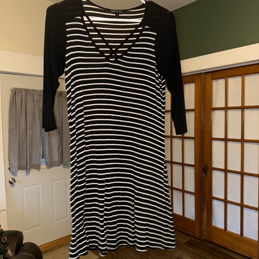 Black and White Dress